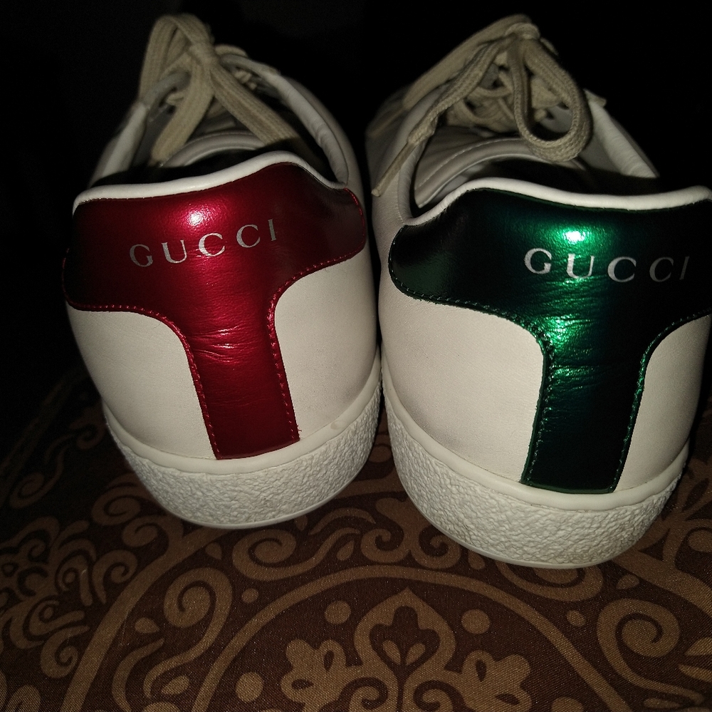 White Blade Ace Sneakers - Picture 2 of 6